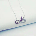 Infinity Butterfly Necklace