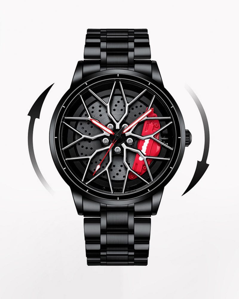 Turbocharged Wheel Dial Watch