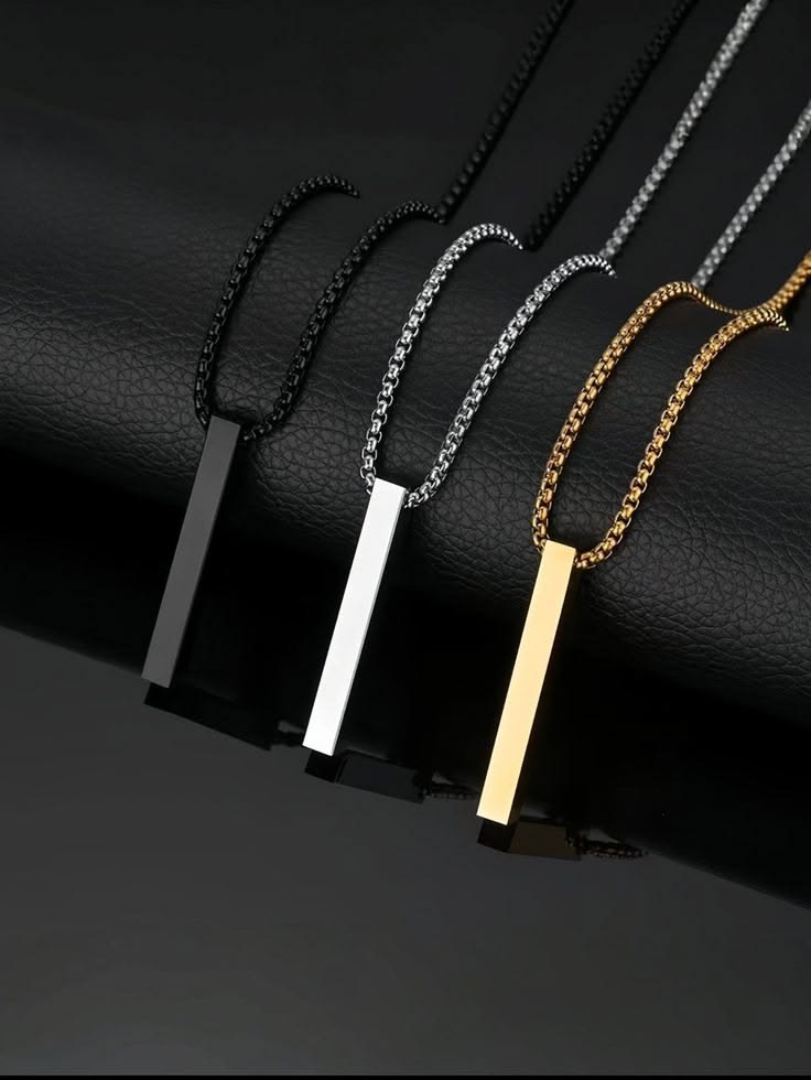 Minimalist Bar Pendant Chain