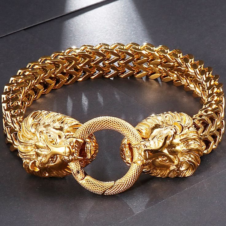 Lion Head Bracelet