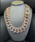 Ace of Spades Iced-Out Link Chain