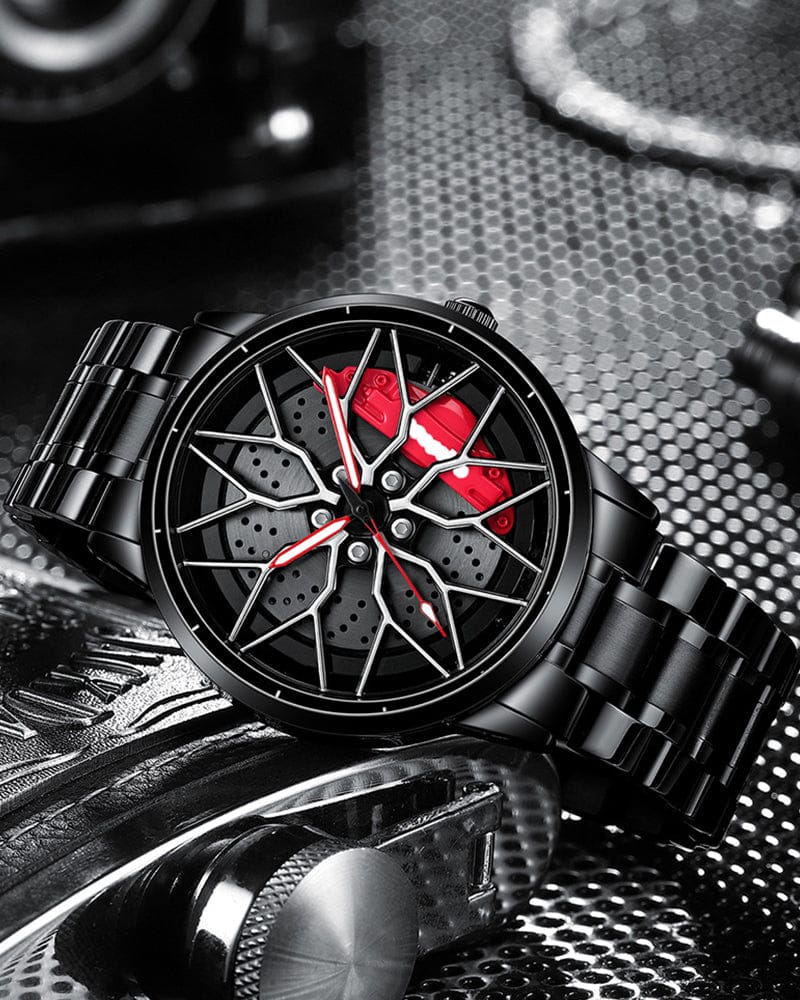 Turbocharged Wheel Dial Watch